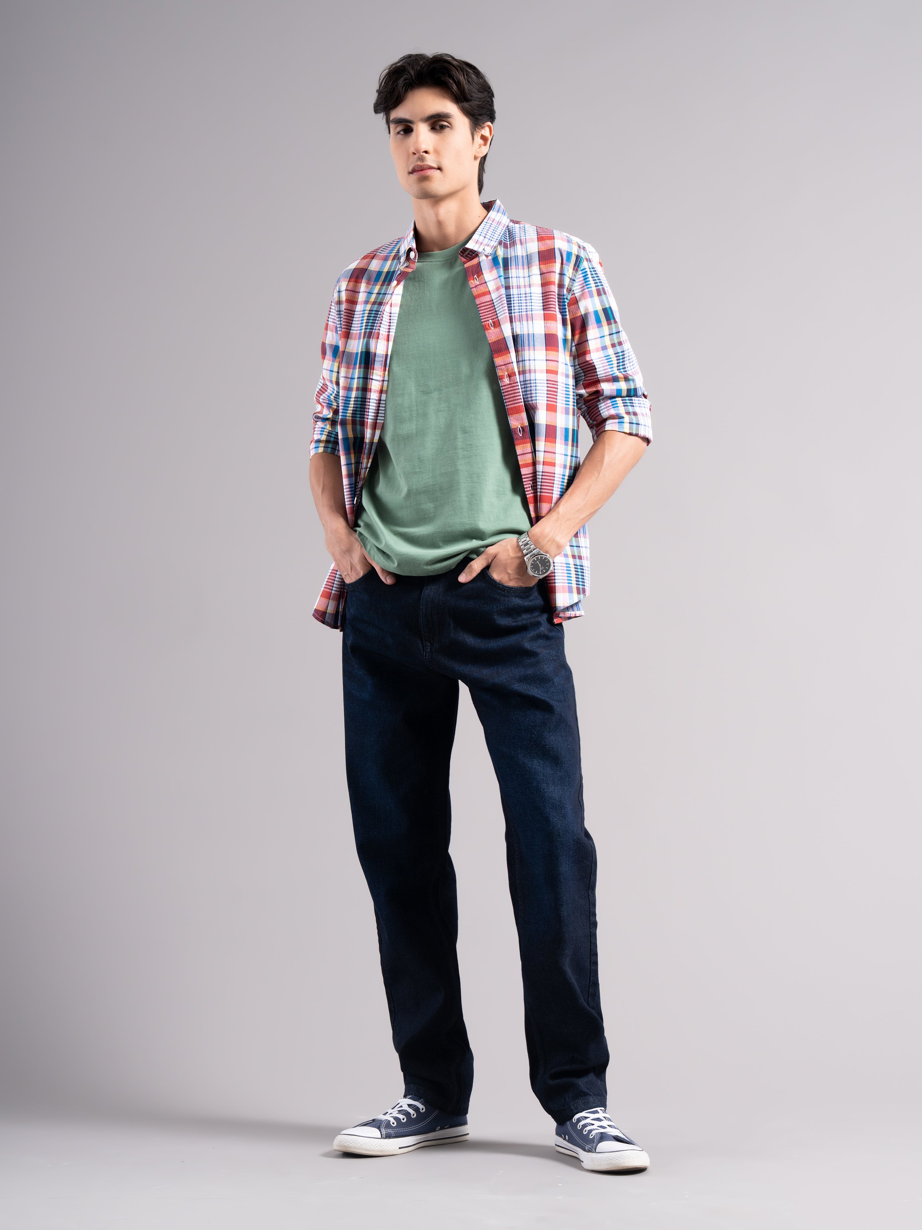 Men Blue Regular Fit Jeans