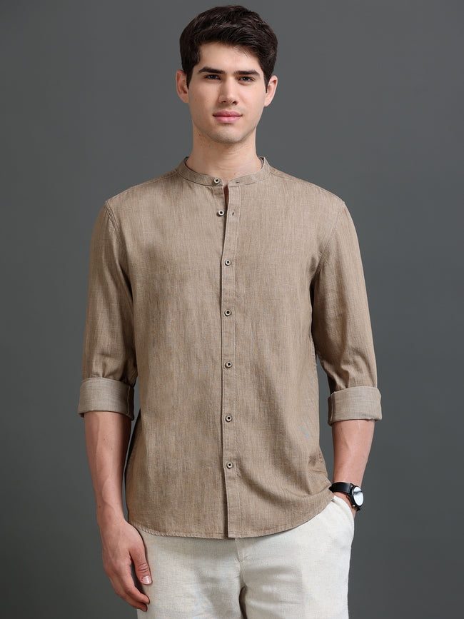 Men Beige Rupo Rainy Shirt