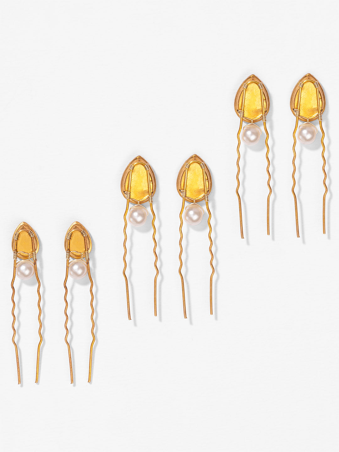 Multi Crystal Pins - Set of 6
