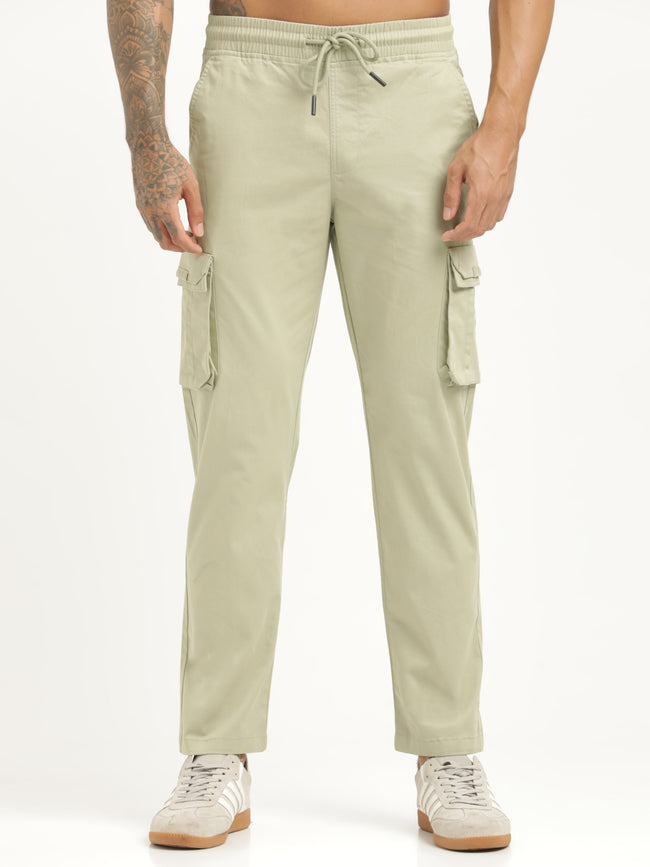 Men Cotton Cargo Trousers