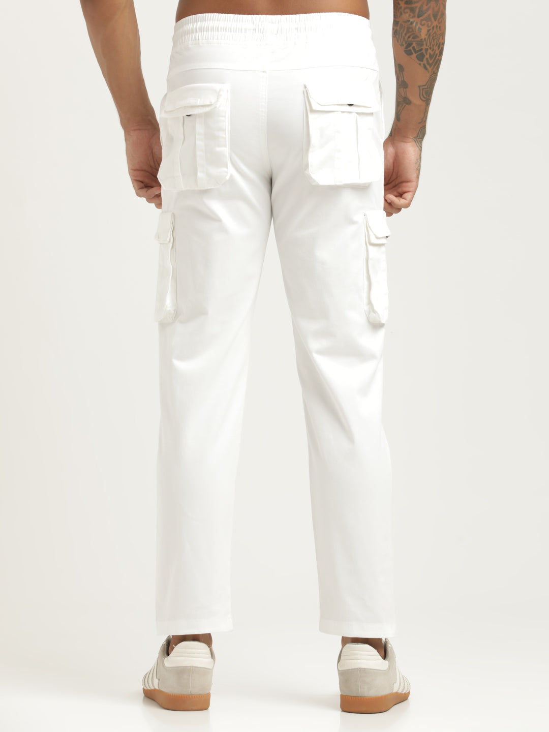 Men Cotton Cargo Trousers