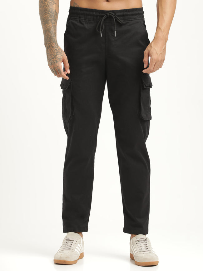 Men Cotton Cargo Trousers