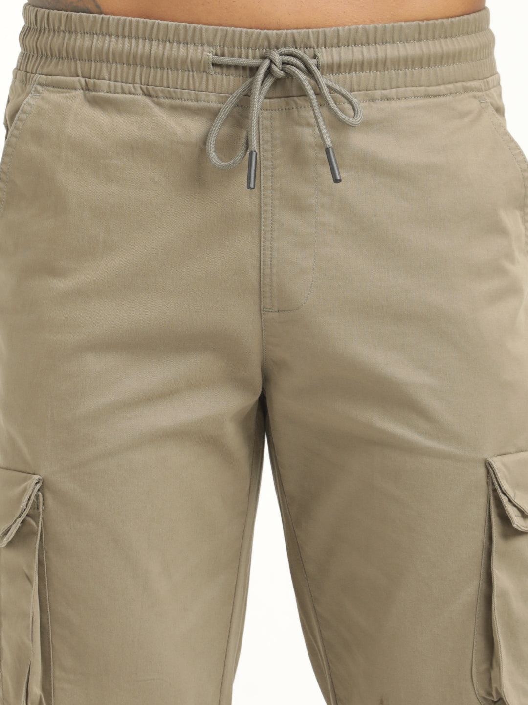 Men Cotton Cargo Trousers