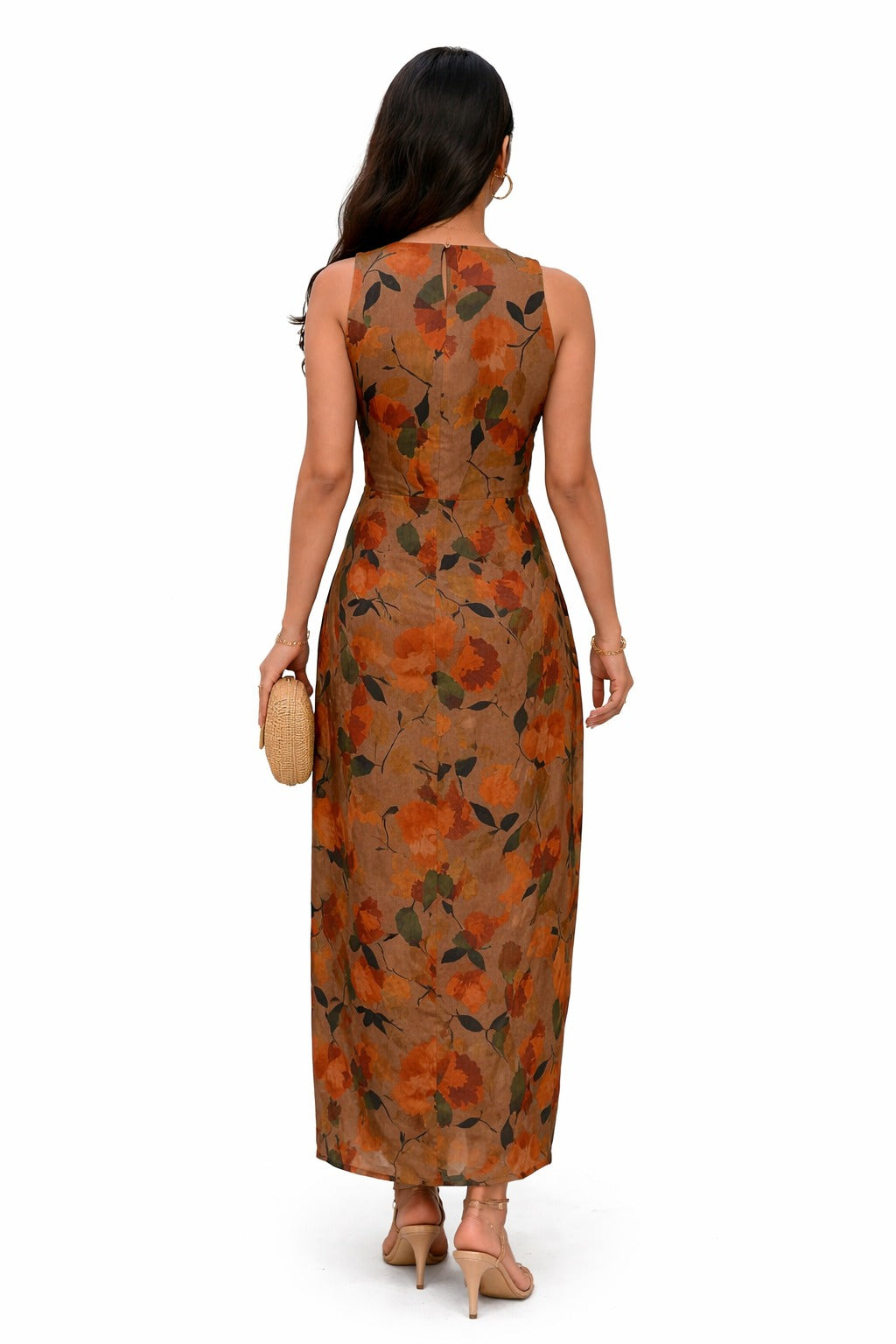 Women Floral Maxi Dress
