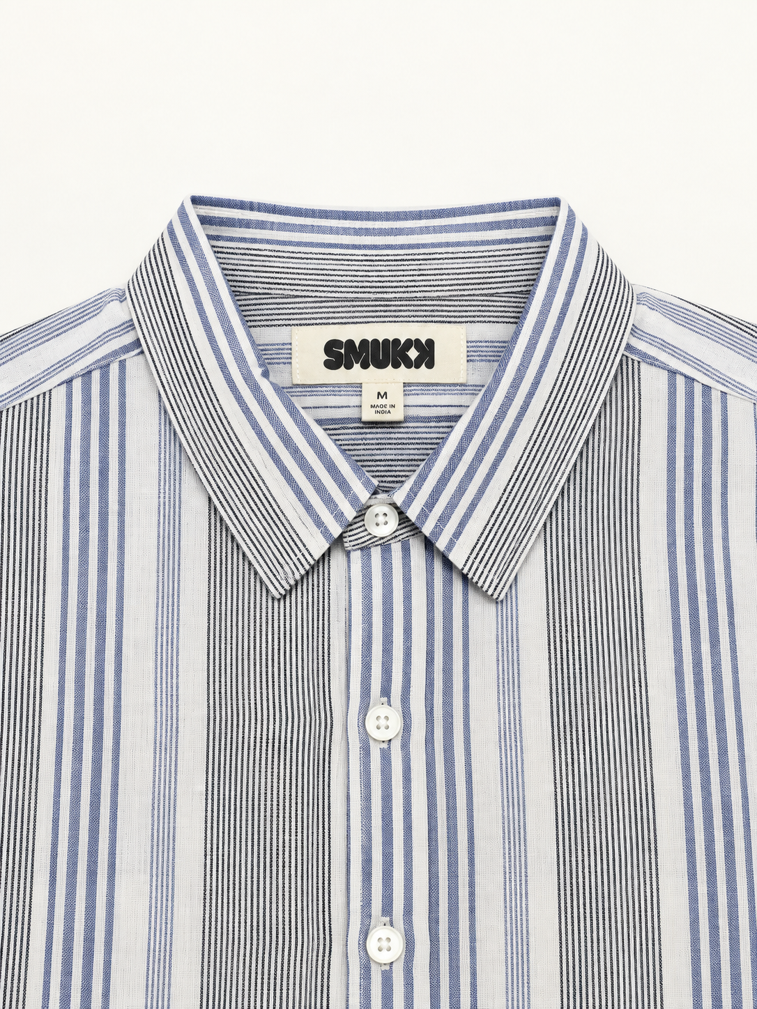 Men Contrast Stripe Slim Shirt
