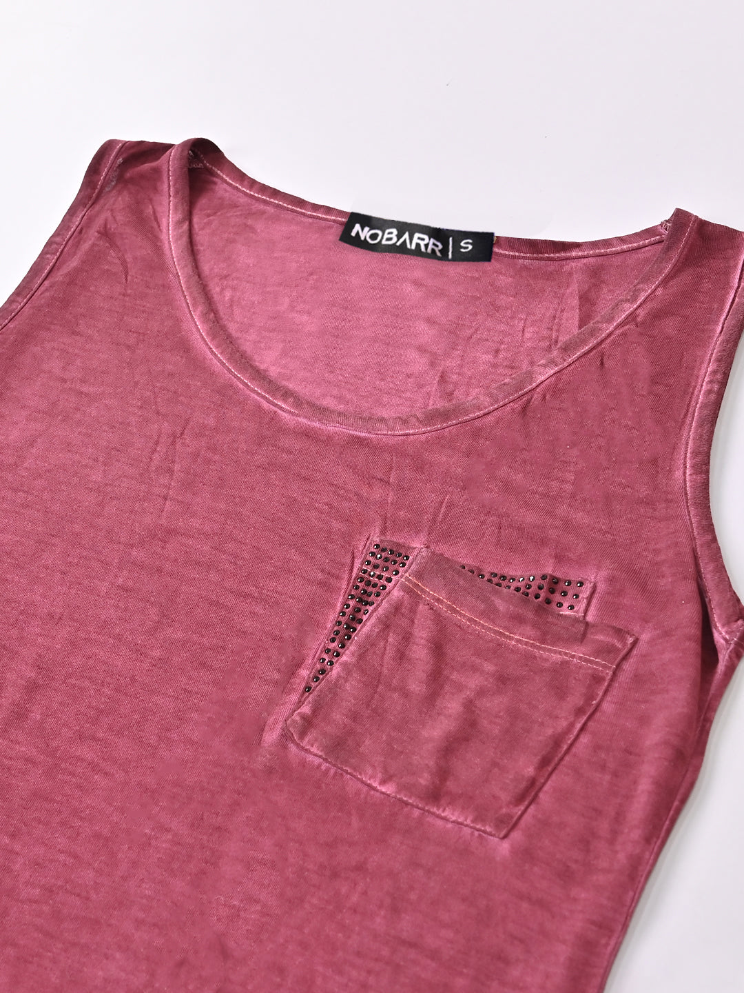 Women Wine Pocket Tank Top