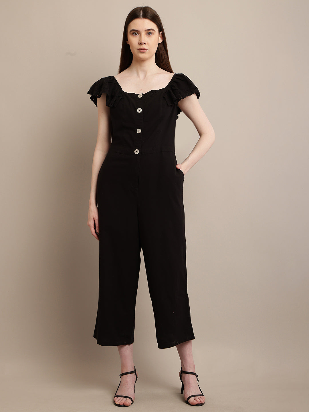 Women Black Jumpsuit