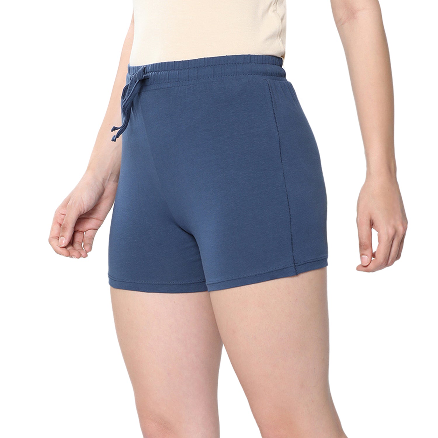 Women Blue Hot Shorts