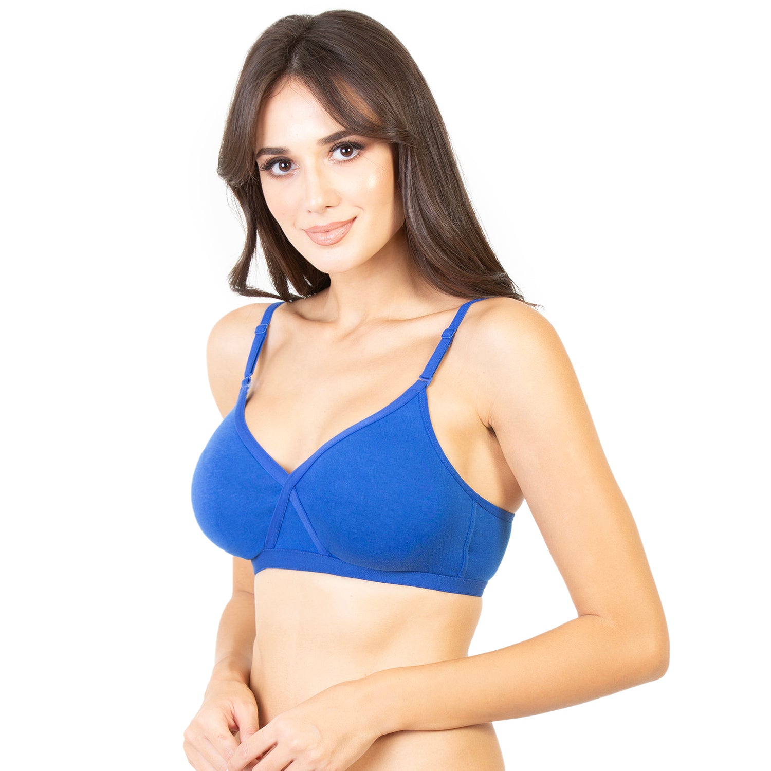 Non-Padded Non-Wired 3/4th Coverage T-Shirt Bra