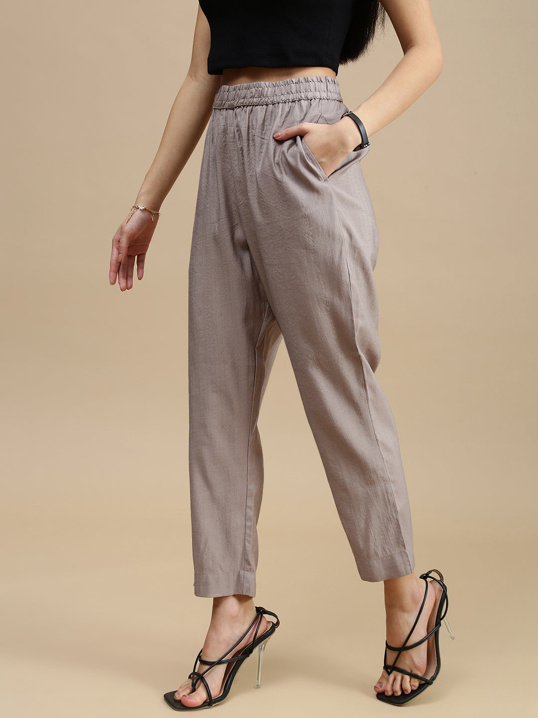 Women Copper Festive Pants