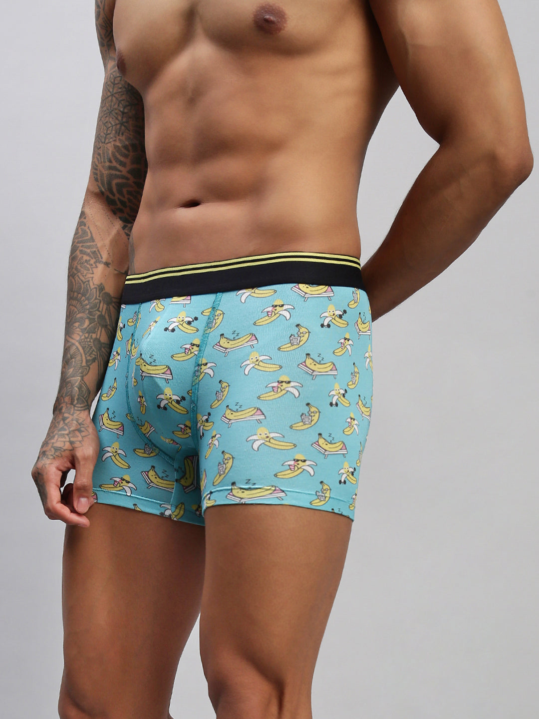 Men Pack of 2 Modal Printed Trunks
