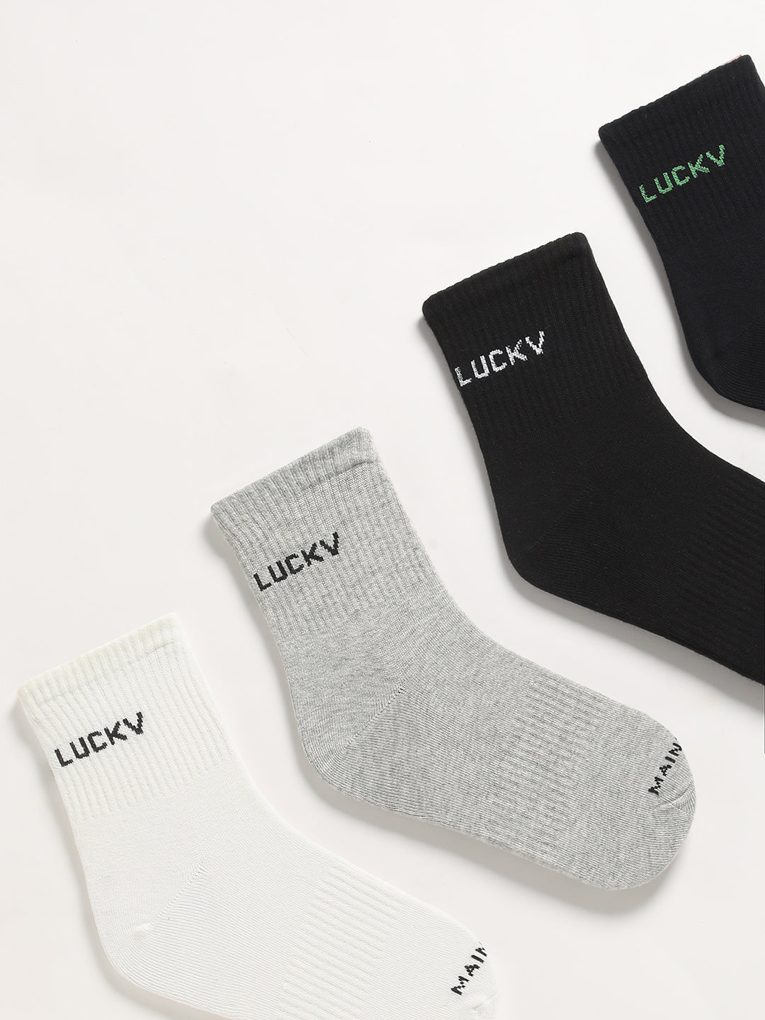 Men Pack of 4 Above Ankle Length Socks