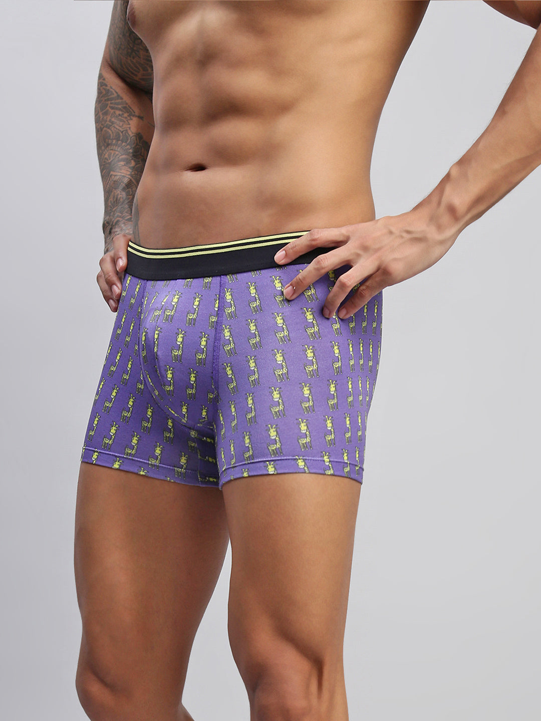 Men Pack of 2 Modal Printed Trunks
