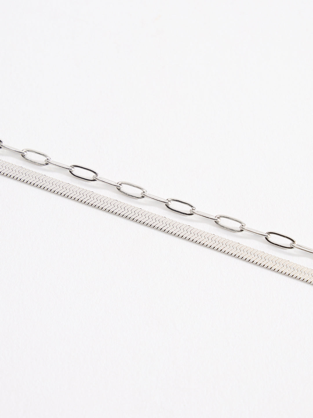 Men Lightning Bolt Pendant Chain With Lobster Closure