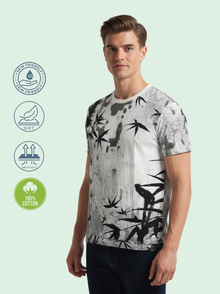 Men All-Over Cotton T-Shirt