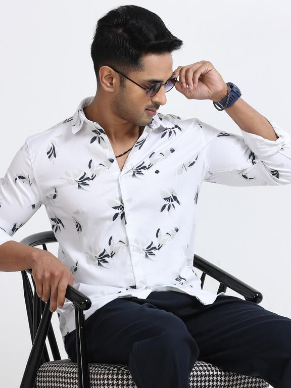 Men Premium Printed Casual Shirt