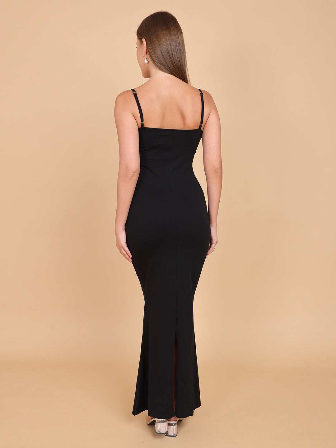 Women Black Cami Maxi Dress