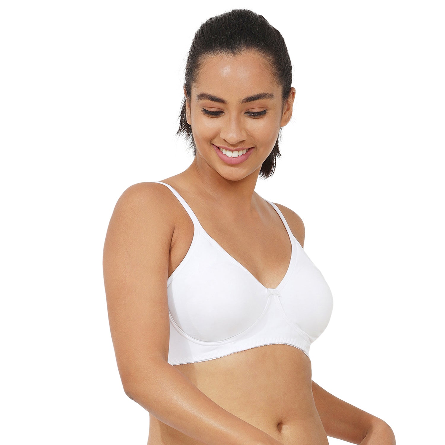 Non-Padded Non-Wired 3/4th Coverage T-Shirt Bra