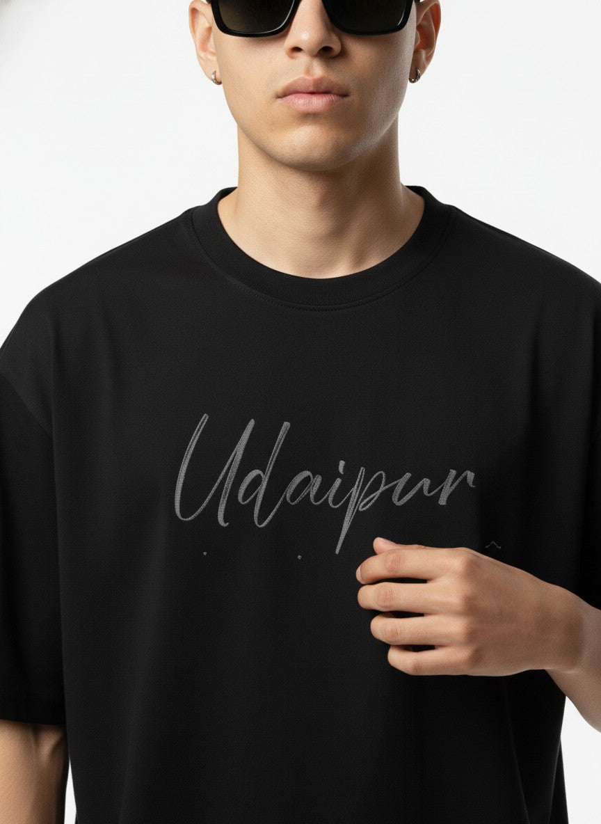 Men Printed Cotton Oversized T-Shirt
