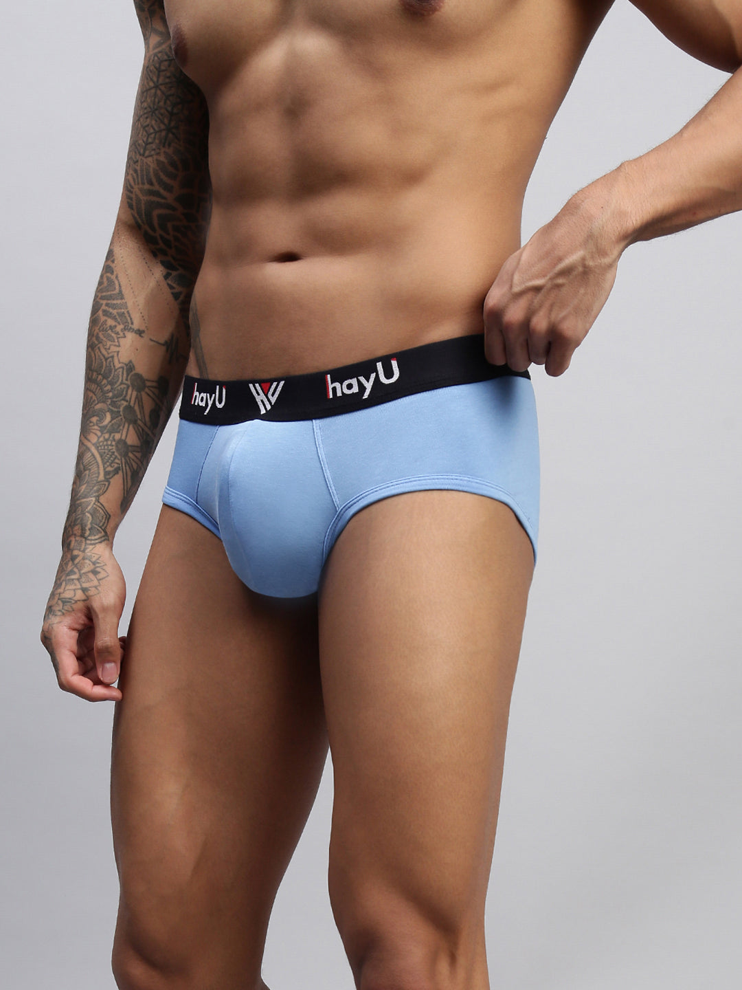 Men Pack of 2 Cotton Elastane Briefs