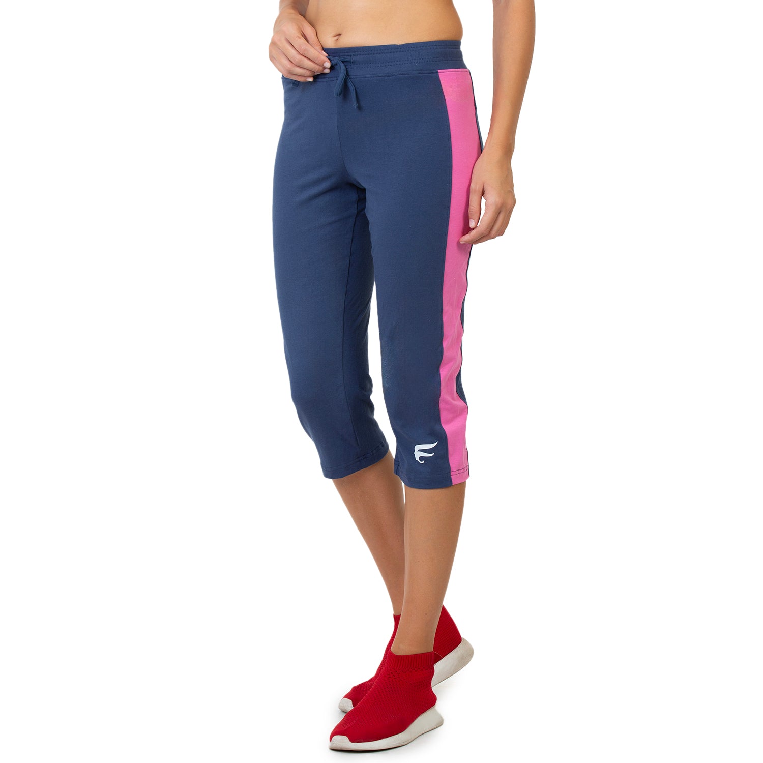 Women 3/4th Contrast Capri