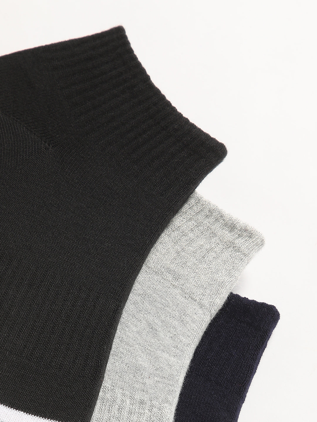 Men Pack of 3 Striped Ankle Length Socks