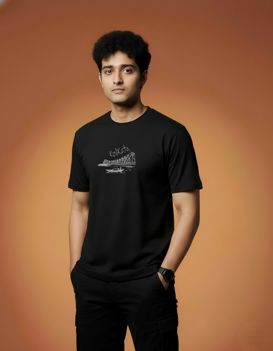 Men Printed Regular Cotton T-Shirt
