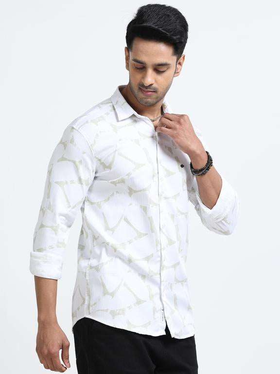 Men Premium Printed Casual Shirt
