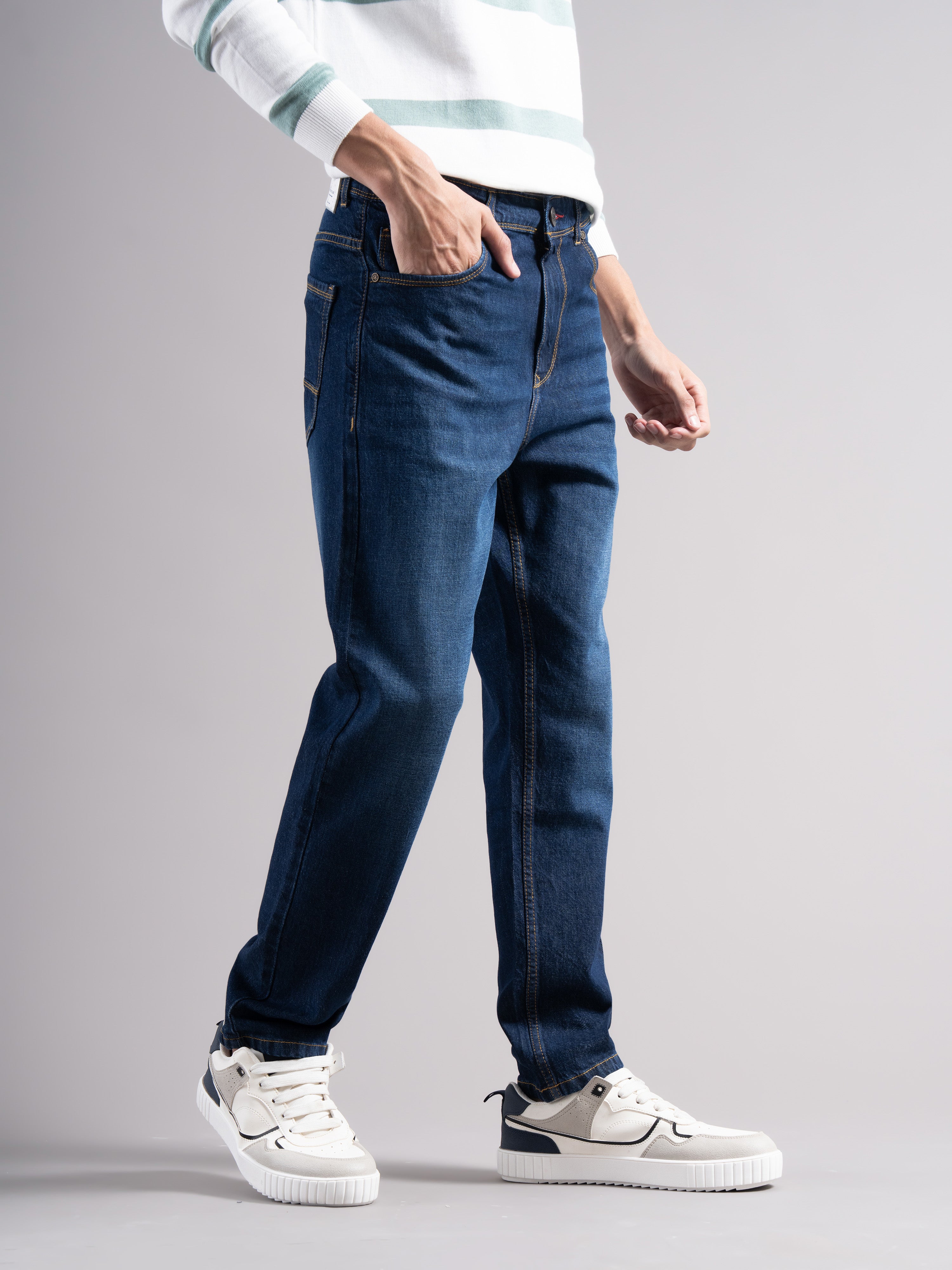 Men Blue Regular Fit Jeans