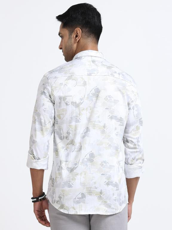 Men Premium Printed Casual Shirt