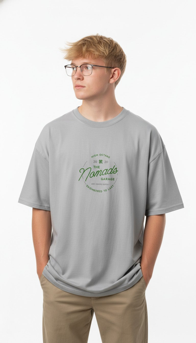 Men Oversized Cotton Printed T-Shirt
