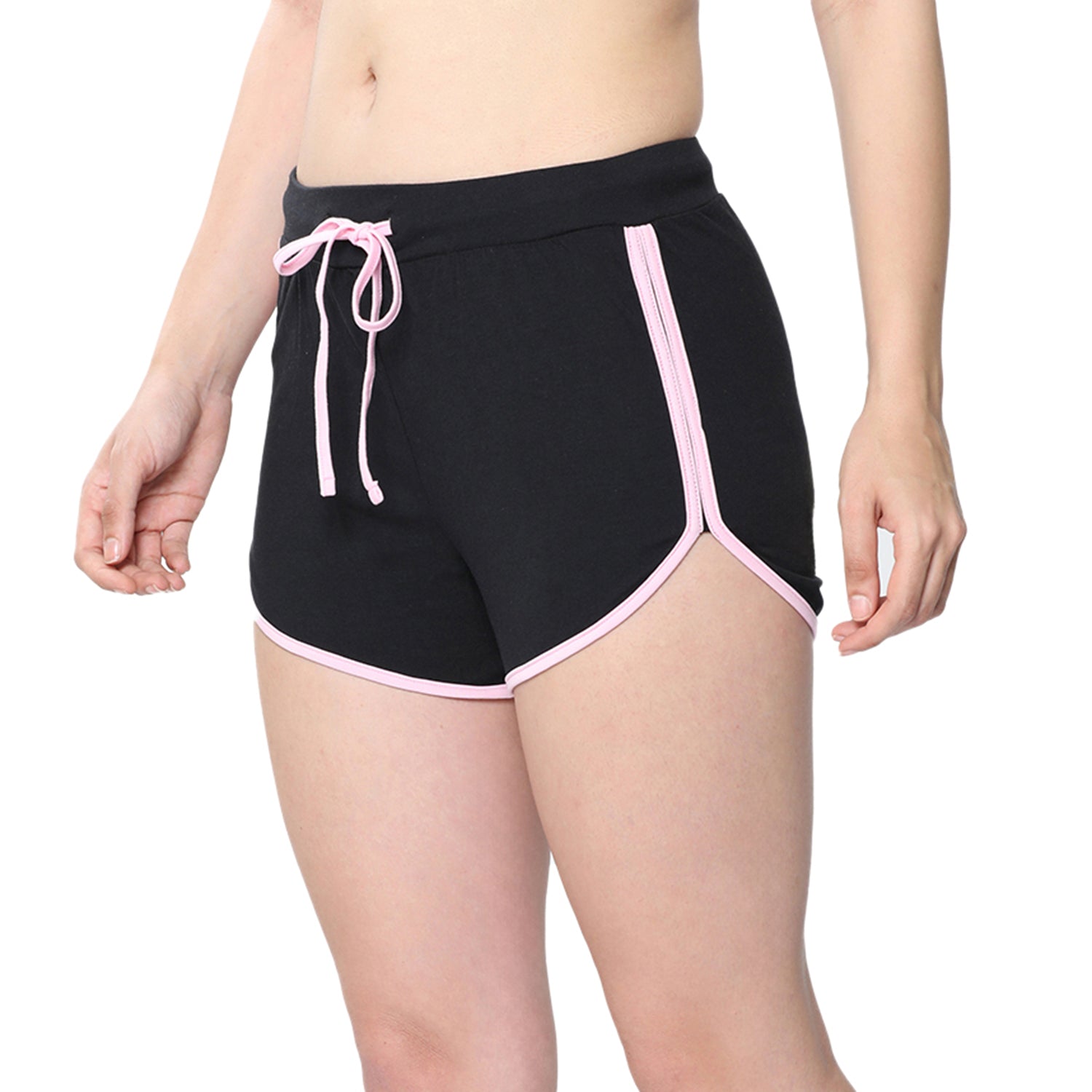 Women Relaxed Fit Dolphin Shorts