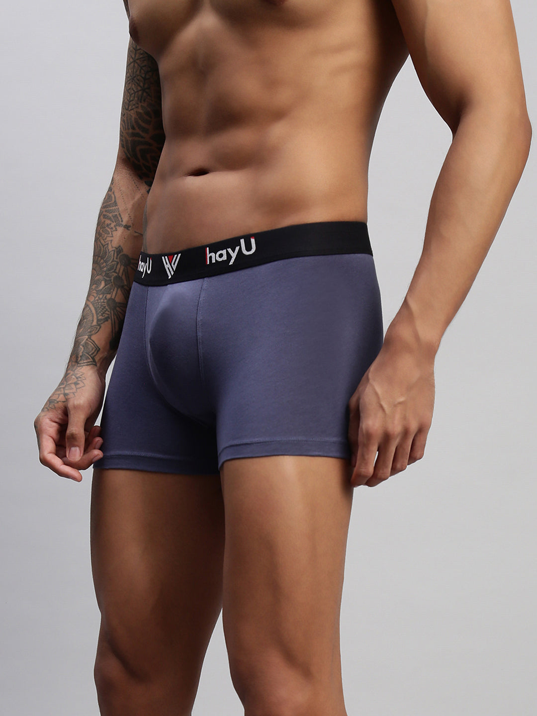 Men Pack of 2 Cotton Elastane Trunks