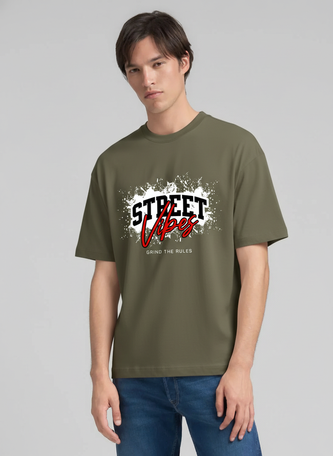 Men Oversized Cotton T-Shirt