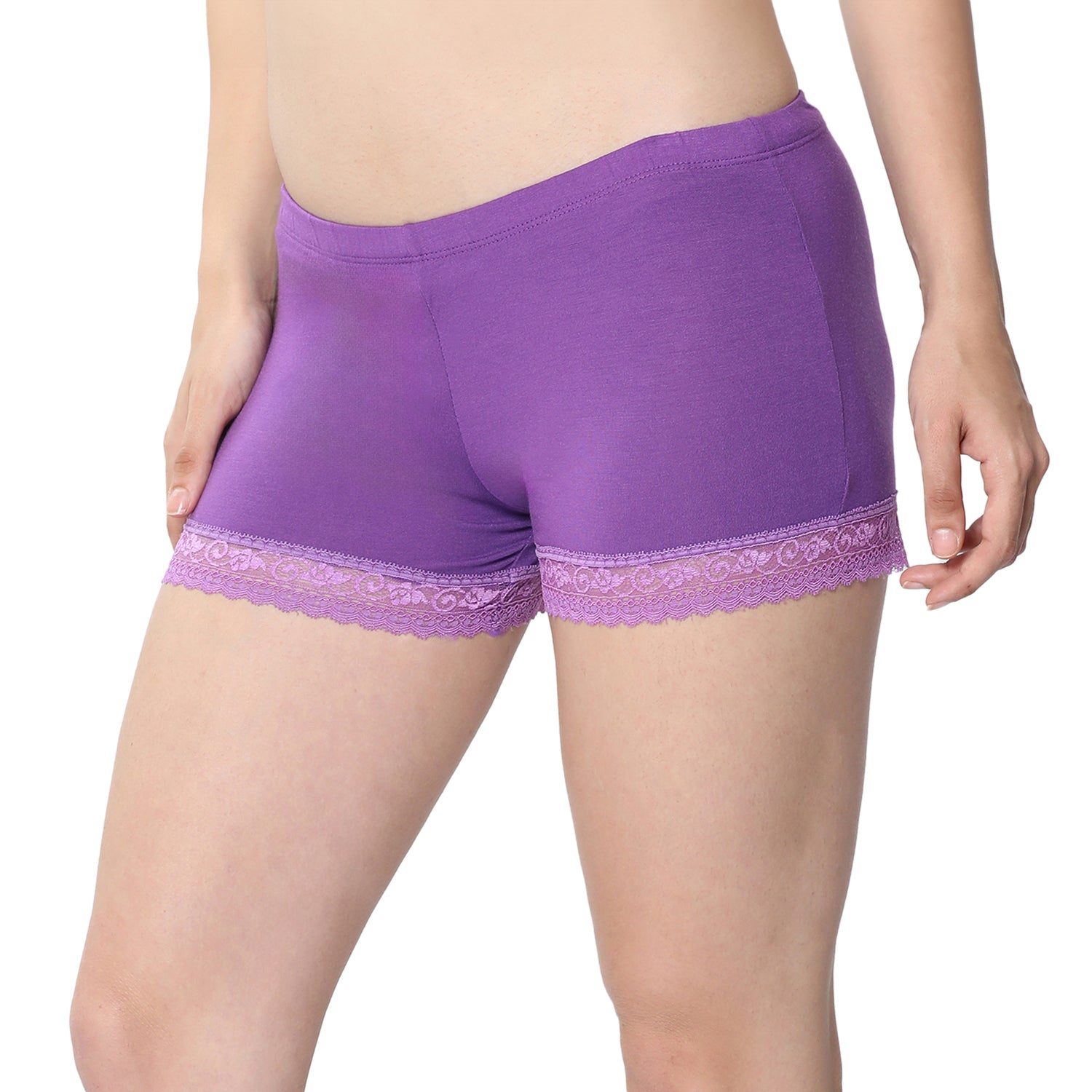 Women Purple Ultralight Hot Shorts
