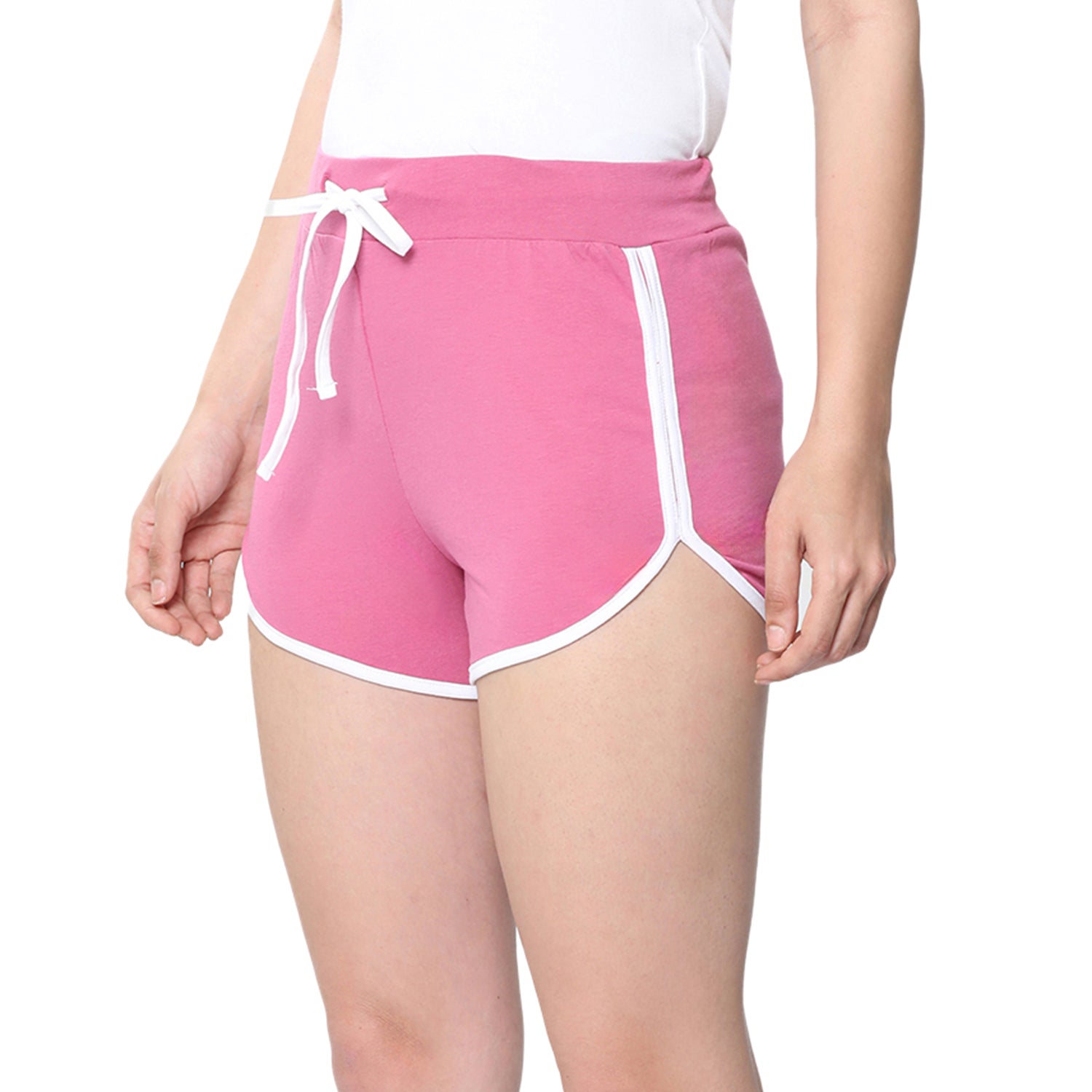 Women Relaxed Fit Dolphin Shorts