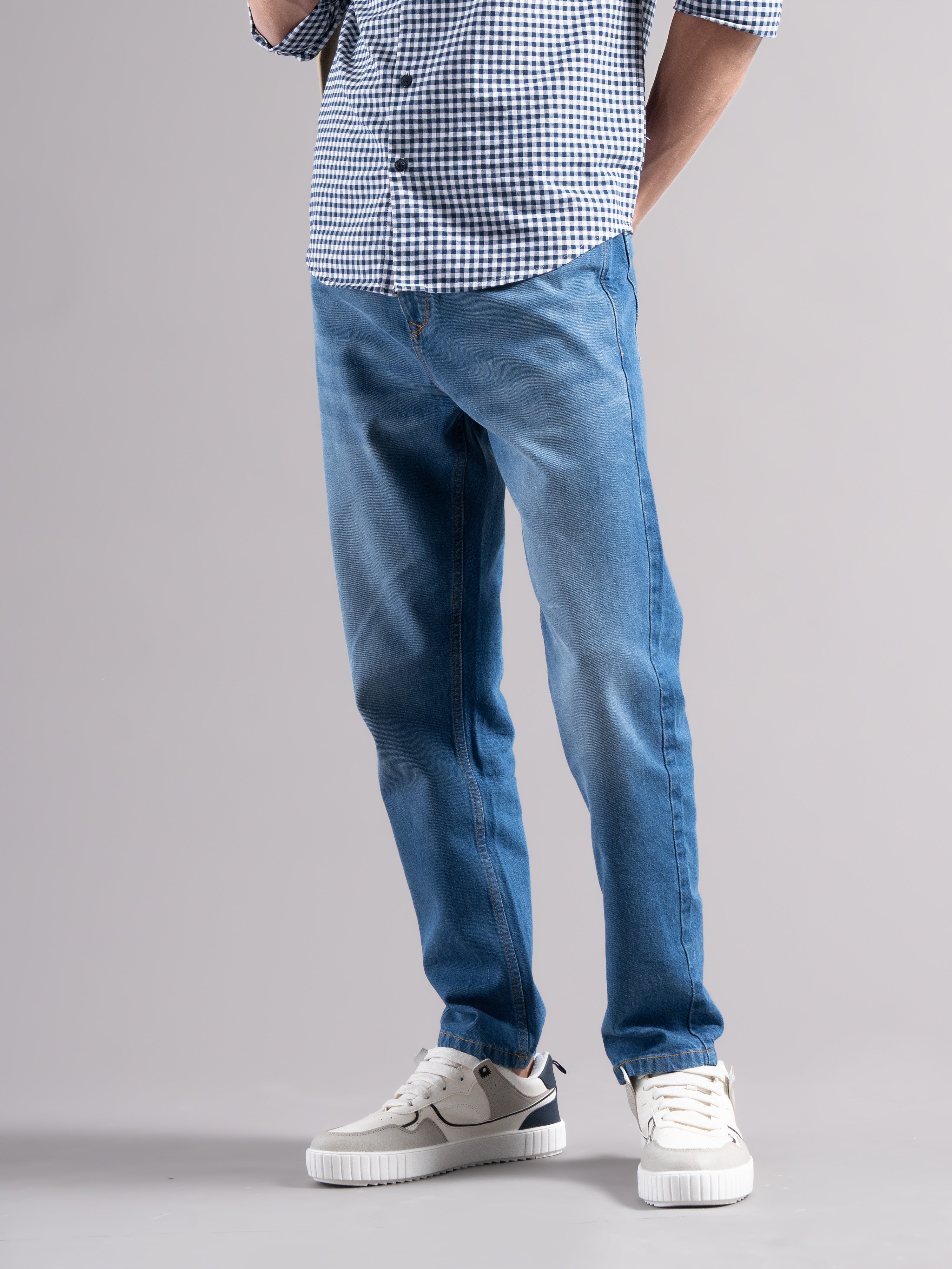 Men Blue Regular Fit Jeans