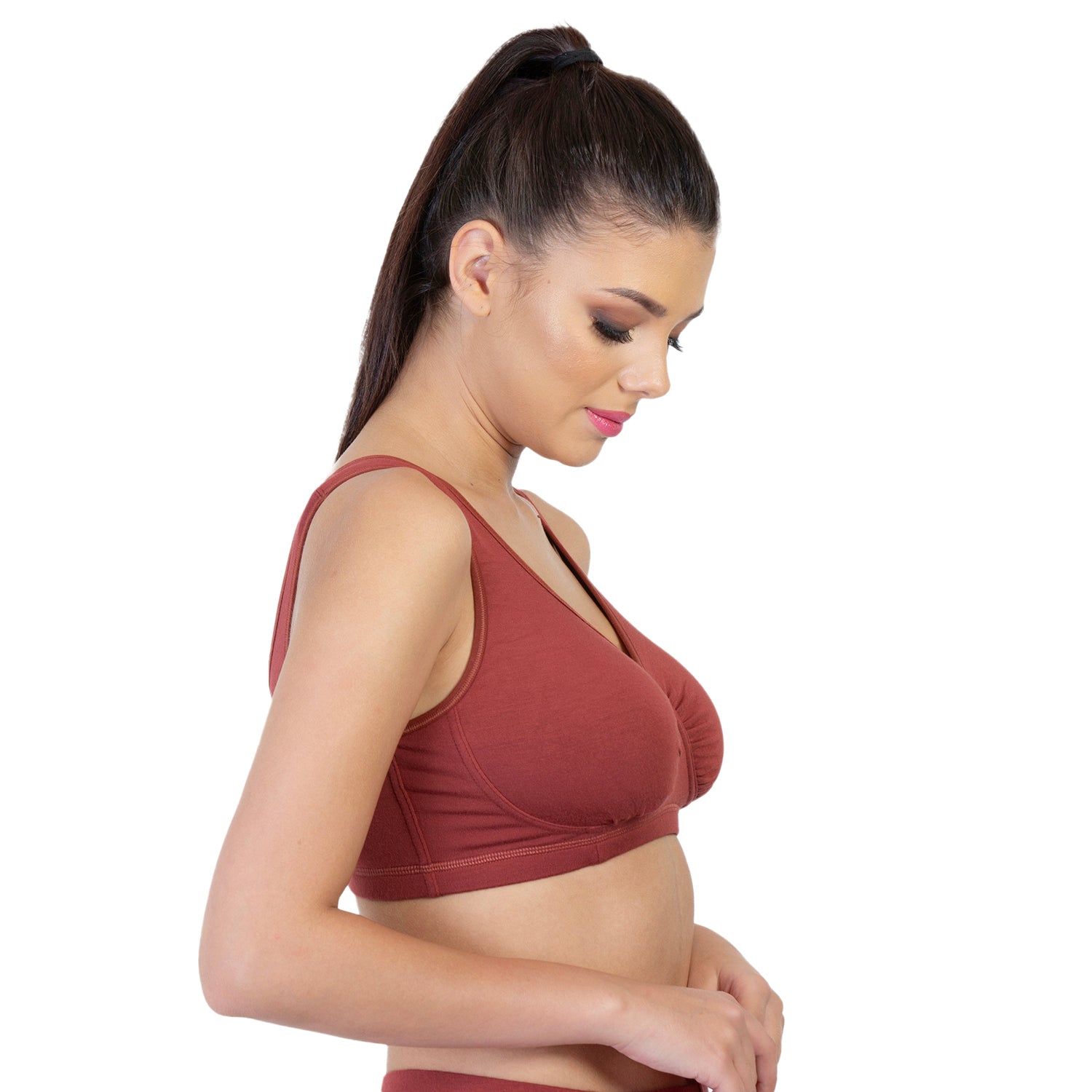 Non-Padded Non-Wired Full Coverage Sleeping Bra