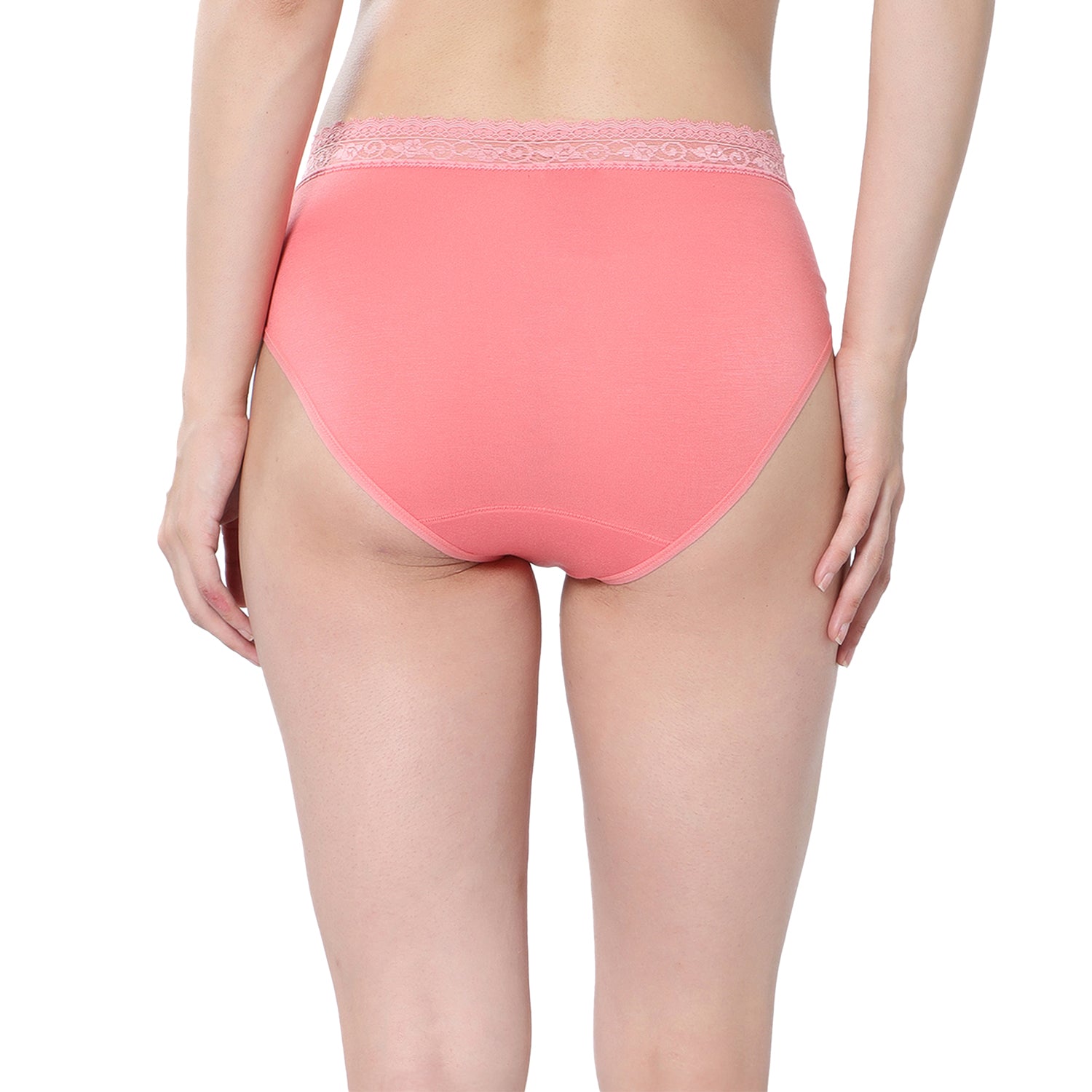 Medium Rise 3/4th Coverage Lace Hipster Pack Of 2