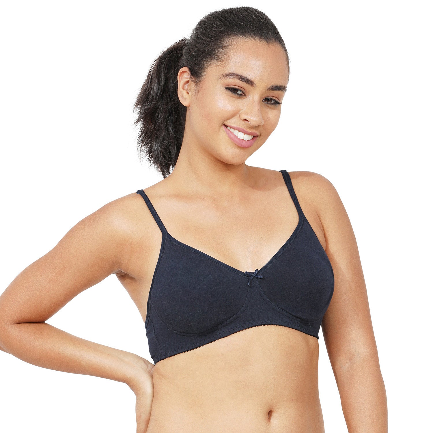 Non-Padded Non-Wired 3/4th Coverage T-Shirt Bra