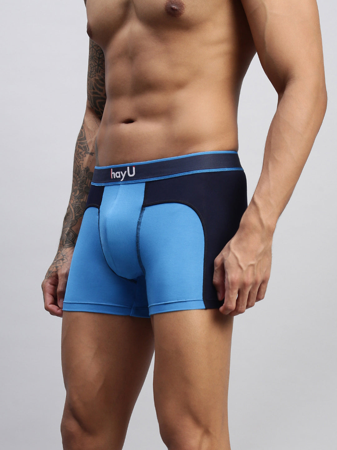 Men Blue Modal Trunks