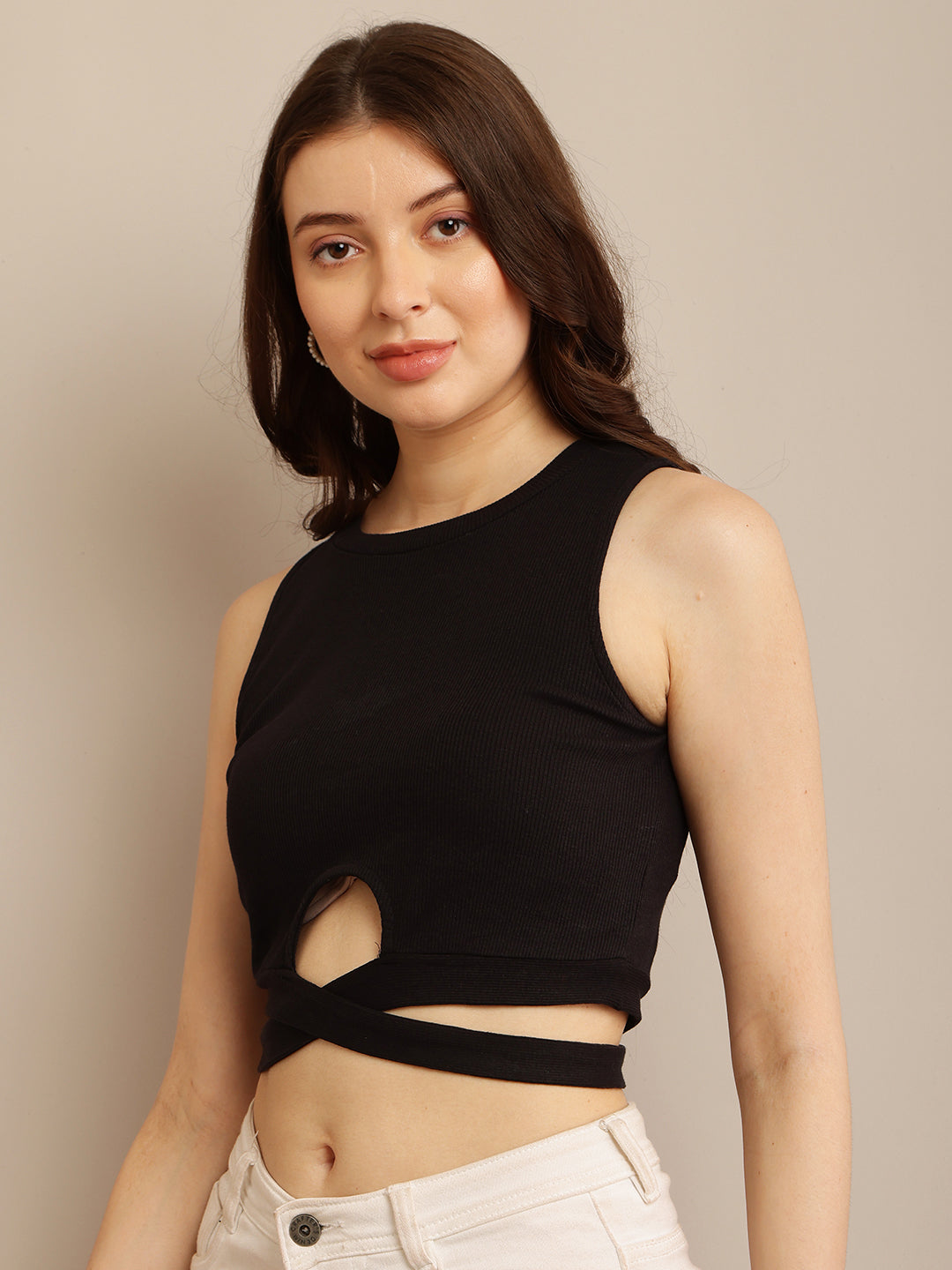 Women Cotton Crop Top