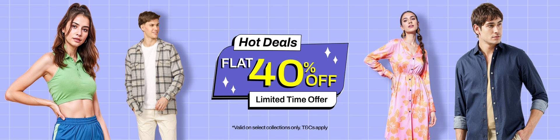 Product promotion banner