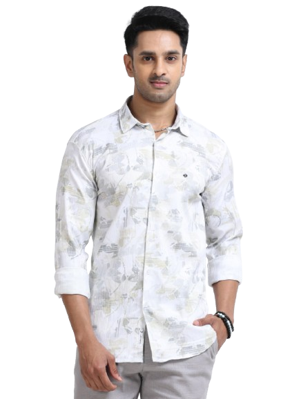 Men Premium Printed Casual Shirt