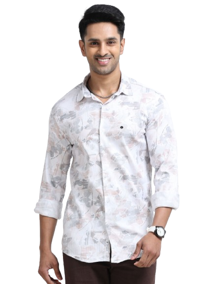 Men Premium Printed Casual Shirt