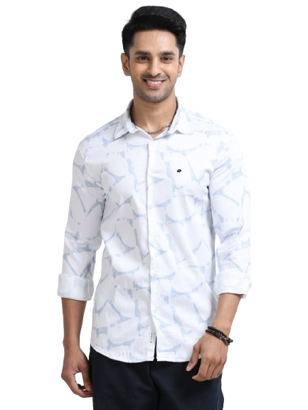 Men Premium Printed Casual Shirt