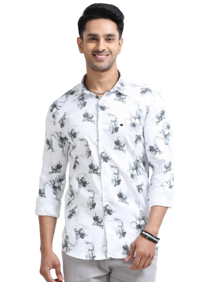 Men Premium Printed Casual Shirt