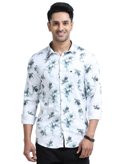 Men Premium Printed Casual Shirt