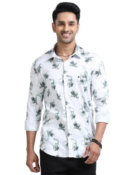 Men Premium Printed Casual Shirt