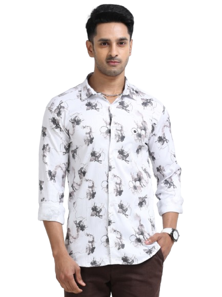 Men Premium Printed Casual Shirt